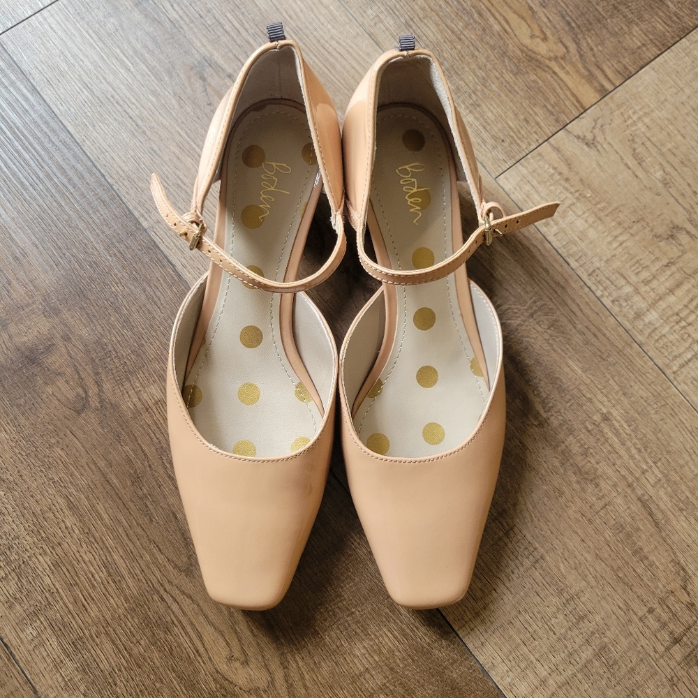 Boden Helena patent leather pumps